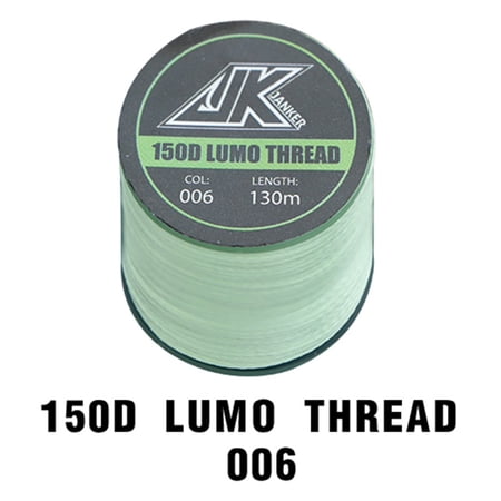 100M Fishing Rod Guide Winding Thread Fly Tying 150D Multicolor DIY Binding Thread For Luminous Sea Fishing Accessories Tackle LUMO 006