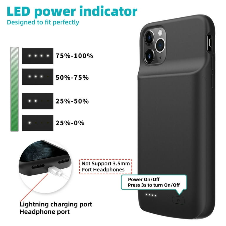 iPhone 12 Pro Max Battery Case 10000mAh