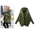 thumbnail image 2 of Vedolay Womens 2023 Coat Women's Casual Lightweight Fashion Open Front Lapel Long Sleeve Office Jackets,Green XXL, 2 of 3