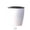 White E, variant on Lazy Flower Pot Automatic Water Absorption Plastic Pot Green Plant Hydroponic Flower Pot L,1Pc Flower Tray + 1Pc Cotton Rope