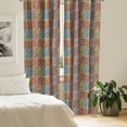 thumbnail image 2 of Ambesonne Cartoon Curtains, Sketch Amsterdam, Pair of 28"x95", Multicolor, 2 of 5