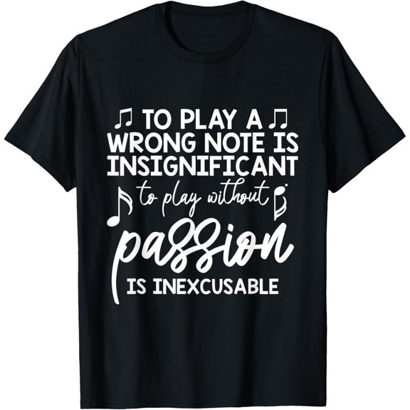 Musical Notes Symbol Gift for Musicians Loves Music Bb Life T-ShirtMen and women, Black T-shirt, size: Extra large