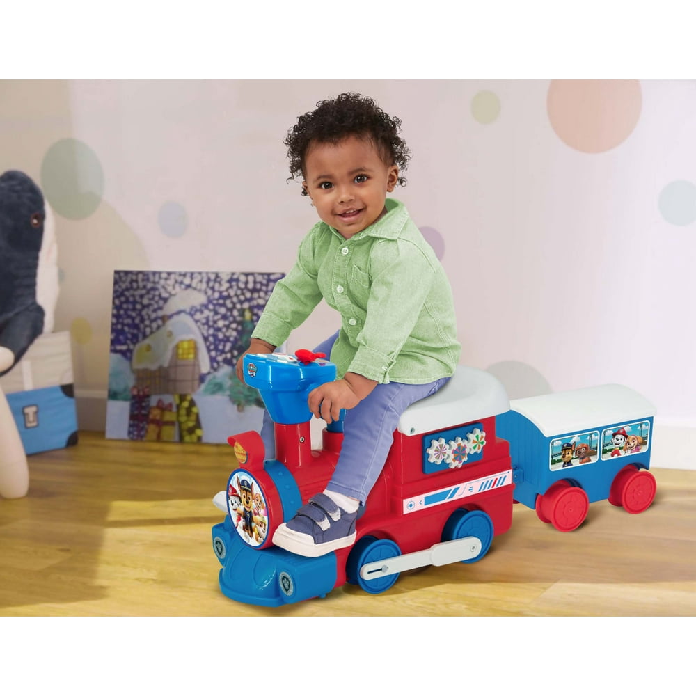 paw patrol toys train set