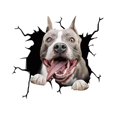 thumbnail image 2 of Car Sticker Vinyl Body Trim Car Rear Window Puppy Hole Bulldog Sticker Car Sticker C6W6, 2 of 6