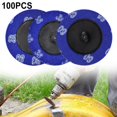 thumbnail image 4 of 100PCS 36/60/80 Grit Sanding Grinding Disc Aluminum Oxide Roll Lock Die Grinder, 4 of 6