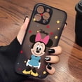 thumbnail image 3 of Case for iPhone Apple 14 13 11 12 MINI Pro XS Max XR X 7 8 SE 2022 2020 6 6S Plus Case Funda Mickey Minnie Mouse Anime Cartoon, 3 of 5