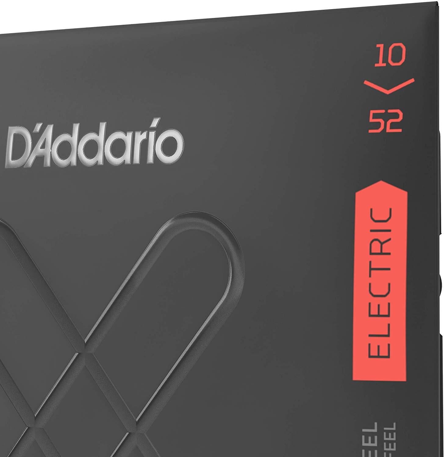 D'Addario XT Electric Nickel Plated Steel, Light Top/Heavy Bottom, 10-52