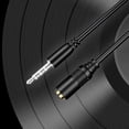 thumbnail image 3 of Portable 0.75m Headphone Audio Extension Cable Auxiliary Device for 3.5mm Jack, 3 of 7