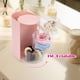 thumbnail image 5 of Organizador de accesorios para el cabello IPENP rosa de 3 capas de plástico transparente, 5 of 8