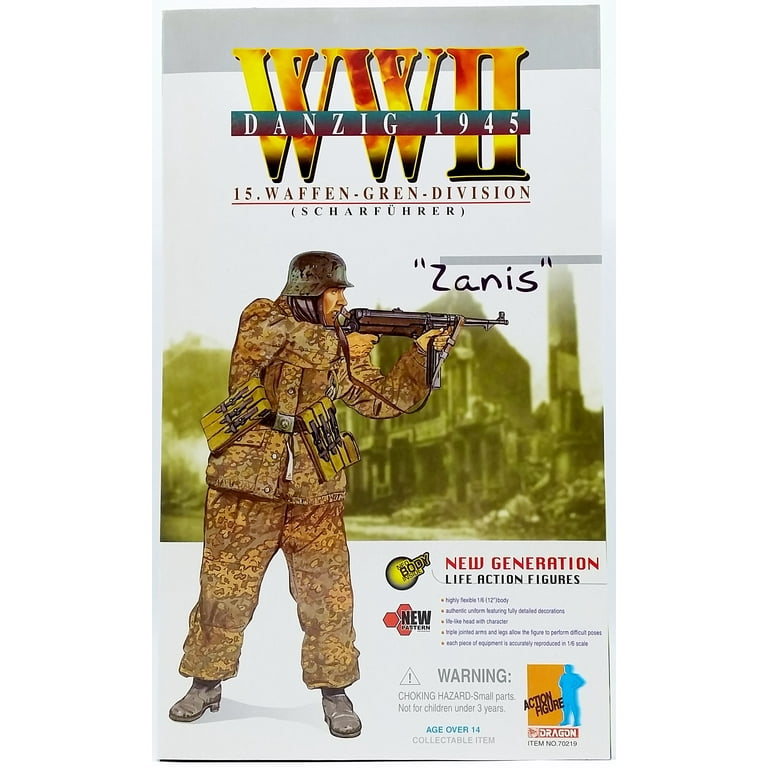 Zanis Novick 15 Waffen Gren Division Danzig 1945 Scharfuhrer