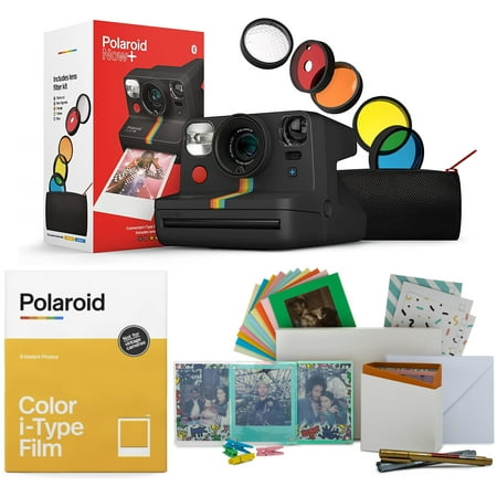 Image of Polaroid NOW+ Instant Film Camera with Color Instant Film and Film Kit