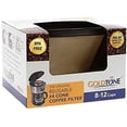 thumbnail image 2 of HAHDAXIA GOLDTONE 8-12 Cup Reusable #4 Cone Style Filter, Replacement for CUISINART Coffee Makers and Machines, BPA Free, Replaces Paper Filters (1 Pack), 2 of 5