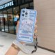 thumbnail image 1 of Funda de teléfono Sanrio Cinnamoroll para Iphone 13 12 11 Pro Max 7 8 Plus Kuromi funda XR XS X con correa espejo cubierta de lujo mujer chica xuanjing  unisex, 1 of 2
