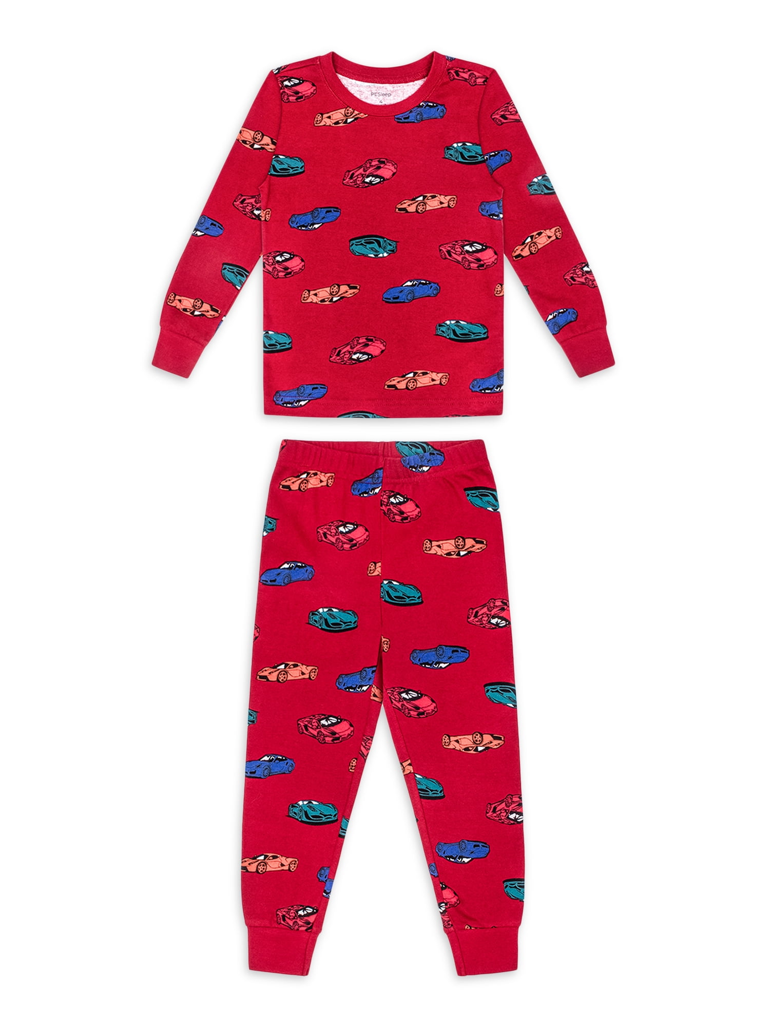 Petit Lem Toddler Boy Two-Piece Pajama Set - Walmart.com