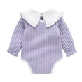 thumbnail image 3 of Jalioing Infant Baby Rompers Cute Long Sleeve Cotton Bodysuit Baby Boy Girl Rompers Spring Fall Outfits 0-18 Months, 3 of 9