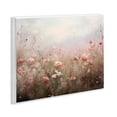 thumbnail image 3 of Stupell Industries Pastel Pink Meadow Flowers Landscape & Nature Painting Unframed Art Print Wall Art, 14 x 11, 3 of 7