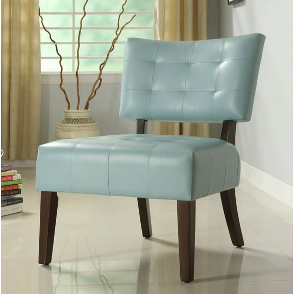 St Peterson Faux Leather Accent Chair, Multiple Colors