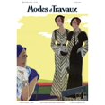 thumbnail image 2 of Modes Et Travaux Front Cover. Art Deco Poster Print By Mary Evans Picture Librarypeter & Dawn Cope Collection, 2 of 4