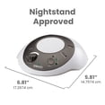 thumbnail image 3 of Máquina de sonido White Noise Homedics SoundSleep Gold, 3 of 8