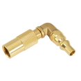 thumbnail image 2 of Wosthever Conector de tanque de conexión rápida 9/16 a 1/4 conector de tanque de propano adaptador de conexión de latón para estufa de al carpas Wosthever OD006239-00, 2 of 6