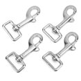 thumbnail image 4 of Gancho De Seguridad, E Hebilla De Llave De Acero Inoxidable 4PCS Cabeza única Para Mochila Tipo Billetera Para Correas Para Mascotas Anggrek Otros, 4 of 8