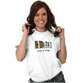thumbnail image 5 of Bathroom Line Long Ladies Room Women's Graphic T Shirt Tees Brisco Brands L, 5 of 5