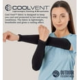 thumbnail image 4 of Outdoor Essentials Cooling Compression Unisex Adults Athletic Arm Sleeves, 2 count, 4 of 7