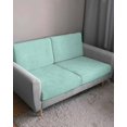 thumbnail image 3 of Linen Mint Green Couch Cushion Covers Stretch, Washable Sofa Seat Covers Individual Seat Cushion Sofa Slipcovers Modern Minimalist Pure Solid Color Couch Cover Furniture Protector S-3PCS, 3 of 7