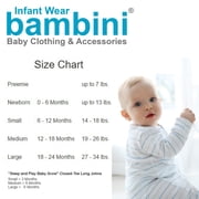 Bambini 7 Pc Layette Baby Clothes Set