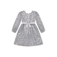 thumbnail image 5 of Kensie Girl Long Sleeve Holiday Dress, Sizes 4-16, 5 of 5