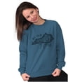 thumbnail image 3 of My Old Kentucky Home State Shape KY Sweatshirt for Men or Women Brisco Brands S, 3 of 6