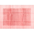 thumbnail image 1 of Ahgly Company Indoor Rectangle Solid Red Modern Area Rugs, 2' x 4', 1 of 4