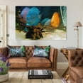 thumbnail image 3 of Discus Fish Fish Aquarium Fish Tank Poster Decorative Painting Canvas Wall Art Living Room Posters Bedroom Painting,Unframe-style,20x30inch(50x75cm), 3 of 8