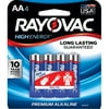 Rayovac Alkaline AA Batteries, 4pk
