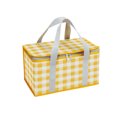 thumbnail image 2 of nipocaio Sac de Pique-Nique Isolé Réutilisable, Sacs Plus Froids avec Fermeture à Glissière 2pcs Rouge + Jaune 35 * 20 * 20cm, 2 of 5