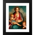 thumbnail image 2 of Andrea del Sarto 15x18 Black Modern Framed Museum Art Print Titled - Madonna and Child with St John, 2 of 5