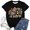 Black, variant on Happy First Day of School Shirts for Women Cute Class Teacher Tops Funny Teach Graphic Tees Back School Learning Reading Gift Size: XXL Black