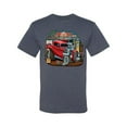 thumbnail image 2 of Wild Bobby Vintage Hot Rod Old Garage Cars and Trucks Men Tee, 2 of 6