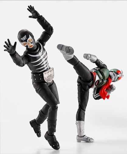 Tamashii Nations - Kamen Rider - S.H.Figuarts - Shocker Combatman Evil Showa Kaijin Ed. Action Figure