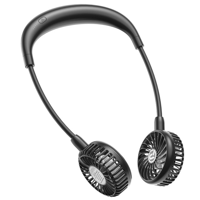 Ventilador de cuello portátil PANERGY HF340 recargable para mujeres y niños