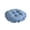 Blue, variant on Ruffled Border Tufted Chair Cushion – Soft, Thick, Non - Slip Seat Pad for Dining, Kitchen, and Indoor Home Use,Blue