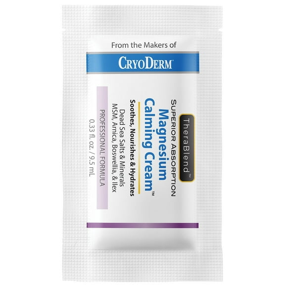 Magnesium Calming Cream Travel Packets 0.33oz (6)
