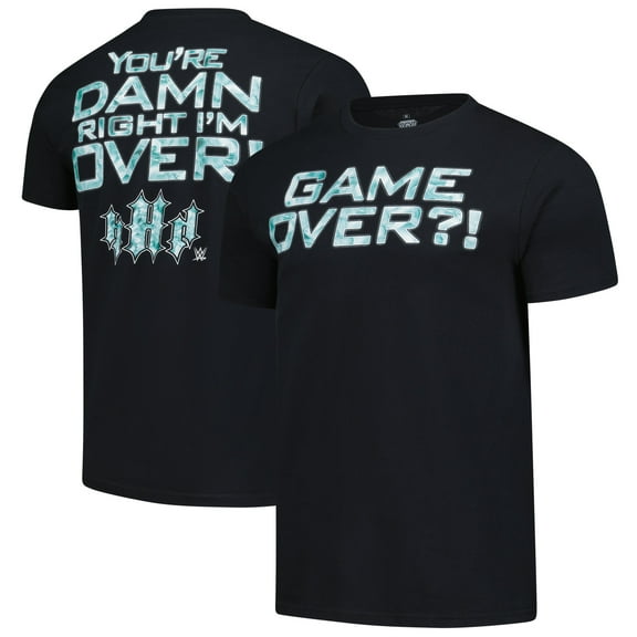Men's Ripple Junction Black Triple H Game Over T-Shirt