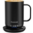 thumbnail image 1 of Kepwam Self Heating Coffee Mug T1-16oz Fast Heating & Ultra Long-Lasting Battery Life, Heated Coffee Mug Up to 149℉ - Touch & App Controlled Co, 1 of 9