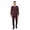 Burgundy, variant on Men Apollo King Double Breasted Suit Classic Peak Lapel Pleated DM29 Burgundy