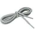 thumbnail image 3 of INSPIRE CHIC 2 Pairs Athletic Unisex Elastic Reflective Round Shoelaces for Sneakers Light Gray 120 cm/47.2", 3 of 5