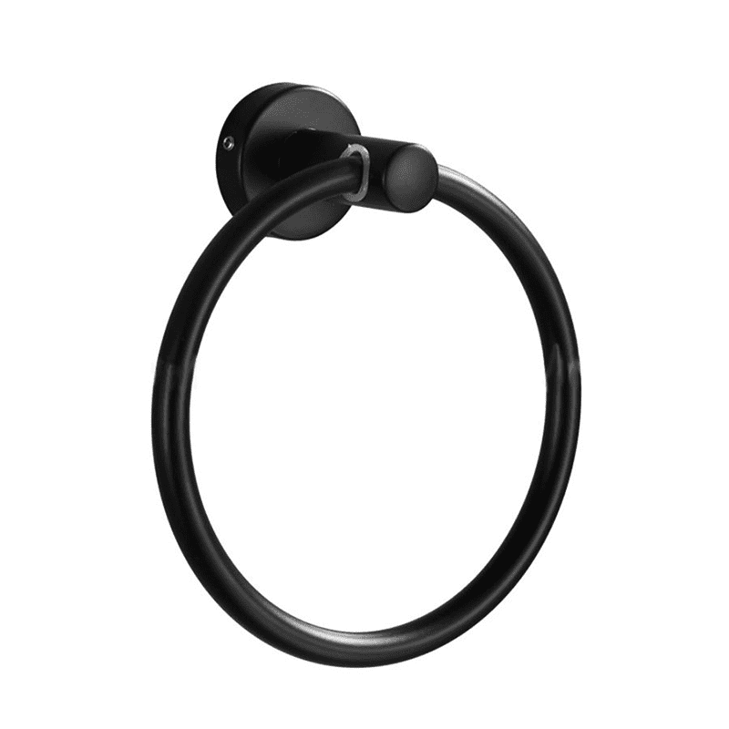 ShenMo Heavy duty round towel rack for wall mounted bathroom, modern circle  towel rack, round bathroom towel rack | Walmart Canada