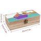 thumbnail image 2 of Charlie y las Formas Caja Organizadora de Madera Rústica - Caja Decorativa Multifuncional para Escritorio, Hogar, Oficina, Joyas y Manualidades, 2 of 6