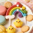 thumbnail image 5 of Cake Inserts Decorative Enhancers for Cakes - Birthday Party Wedding Celebration Festive Dessert Accessories for Bakeware, 5 of 9