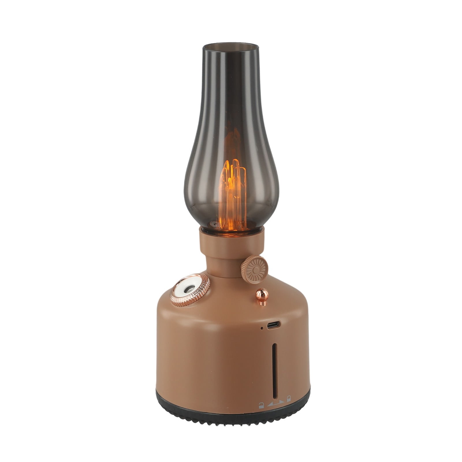KDJ Vintage USB Rechargeable Humidifier with Aromatherapy Essential Oil Diffuser- - for Home Decor